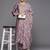 Ethnic Motifs Yoke Design Regular Sequinned Kurta with Trousers & With Dupatta