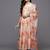 Ethnic Halter Neck Printed Anarkali with Trouser & Dupatta