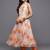 Ethnic Halter Neck Printed Anarkali with Trouser & Dupatta