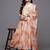 Ethnic Halter Neck Printed Anarkali with Trouser & Dupatta