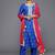 Bandhani Printed Gotta Patti Straight Kurta with Trousers & Dupatta