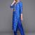 Bandhani Printed Gotta Patti Straight Kurta with Trousers & Dupatta