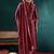Women Ethnic Motifs Embroidered Regular Thread Work Kurta with Palazzos & With Dupatta