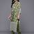 Women Floral Printed Regular Thread Work Pure Silk Kurta With Trousers & Dupatta