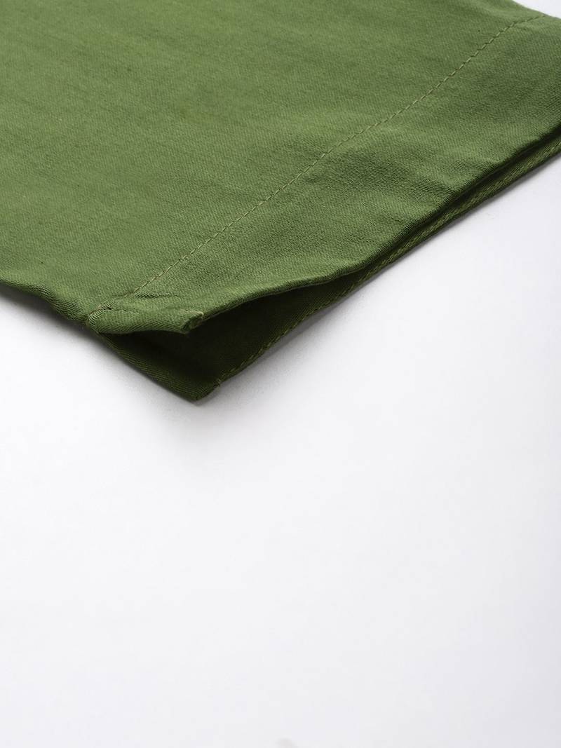 Women Floral Printed Regular Thread Work Pure Silk Kurta With Trousers & Dupatta