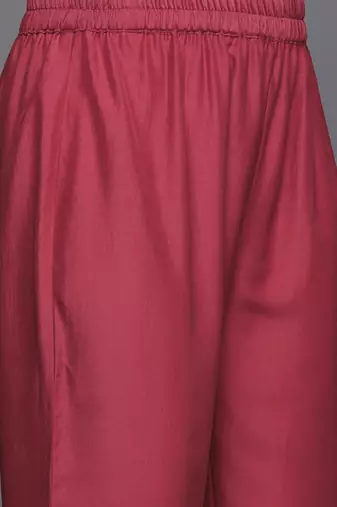 Women Angrakha Kurta with Trousers & With Dupatta