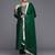 Ethnic Motifs Printed Regular Sequinned Kurta with Trousers & With Dupatta