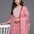 Women Ethnic Motifs Printed Regular Thread Work Kurta with Trousers & With Dupatta
