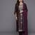 Women Woven Design Regular Kurta with Trousers & With Dupatta