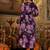 Floral Printed Mirror Embroidered Angrakha Gathered A-Line Kurta With Dupatta
