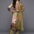 Floral Printed Regular Thread Work Pure Silk Kurta with Trousers & Dupatta