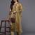 Floral Printed Regular Thread Work Pure Silk Kurta with Trousers & Dupatta
