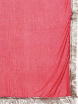Embroidered Regular Gotta Patti Kurta with Trousers & Dupatta 4