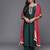 Embroidered Regular Gotta Patti Kurta with Trousers & Dupatta