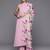 Women Regular Silk Crepe Kurta with Trousers & With Dupatta