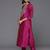 Women Floral Yoke Design Regular Sequinned Kurta with Trousers & Dupatta