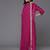 Women Floral Yoke Design Regular Sequinned Kurta with Trousers & Dupatta