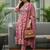 Women Printed Regular Thread Work Kurta with Trousers & With Dupatta