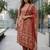 Women Printed Regular Kurta with Trousers & With Dupatta