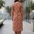 Women Printed Regular Kurta with Trousers & With Dupatta
