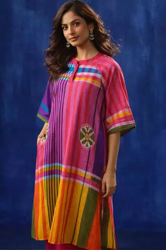 Women Regular Kurta with Trousers