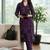 Women Bandhani Printed Regular Beads and Stones Kurta with Trousers