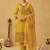 Women Floral Embroidered Regular Thread Work Pure Cotton Kurta with Trousers & With Dupatta