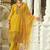 Women Floral Embroidered Regular Thread Work Pure Cotton Kurta with Trousers & With Dupatta