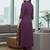 Women Regular Silk Crepe Kurta with Trousers