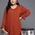 Plus Size Bell Sleeves Kurta with Trousers