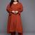 Plus Size Bell Sleeves Kurta with Trousers