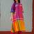 Women Striped Regular Kurta with Trousers