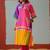 Women Striped Regular Kurta with Trousers