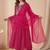 Women Ethnic Motifs Printed Regular Thread Work Kurta with Trousers & With Dupatta