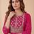 Women Ethnic Motifs Printed Regular Thread Work Kurta with Trousers & With Dupatta
