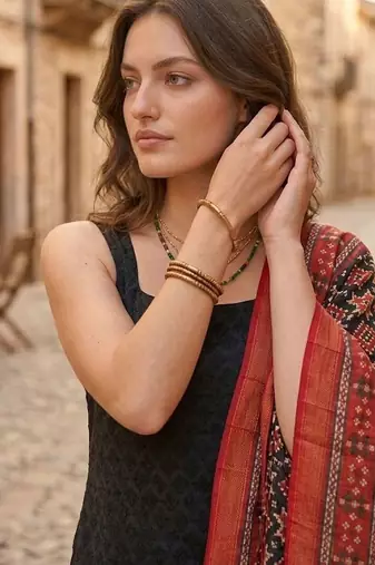 Women Regular Kurta with Trousers & With Dupatta