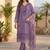Women Floral Embroidered Regular Thread Work Pure Cotton Kurta with Trousers & With Dupatta