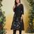Women Floral Embroidered Regular Sequinned Pure Cotton Kurta with Trousers