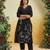 Women Floral Embroidered Regular Sequinned Pure Cotton Kurta with Trousers