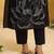 Women Floral Embroidered Regular Sequinned Pure Cotton Kurta with Trousers
