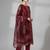 Women Floral Printed Regular Kurta with Trousers & With Dupatta
