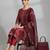 Women Floral Printed Regular Kurta with Trousers & With Dupatta