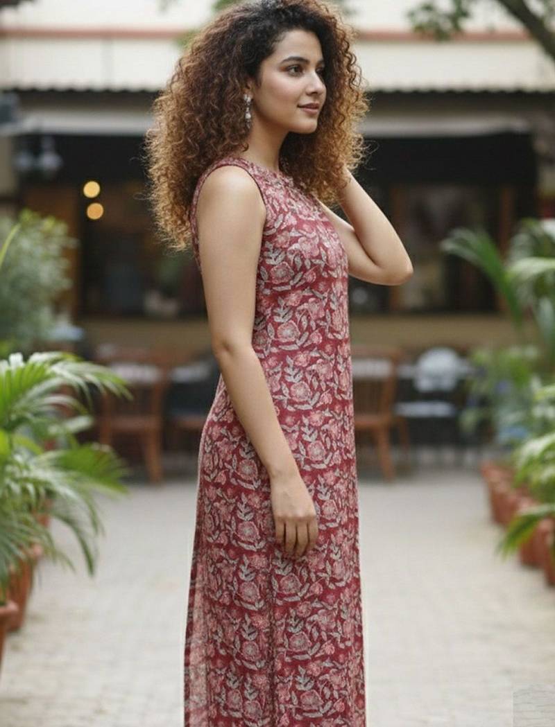 Women Floral Printed Regular Pure Cotton Kurta with Palazzos