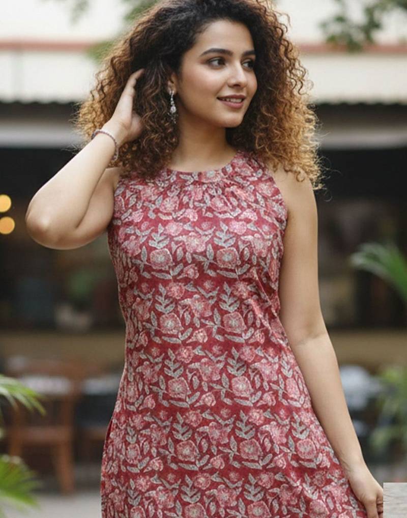 Women Floral Printed Regular Pure Cotton Kurta with Palazzos
