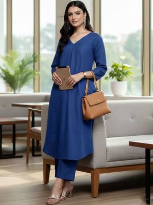 Women Regular Kurta with Trousers 1