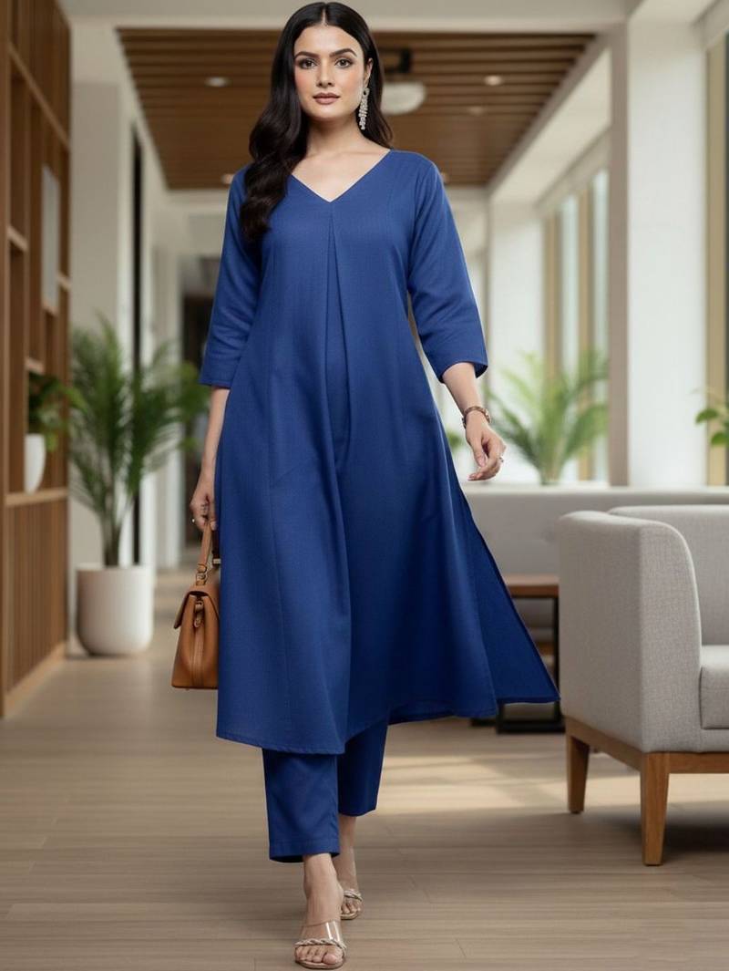 Women Regular Kurta with Trousers