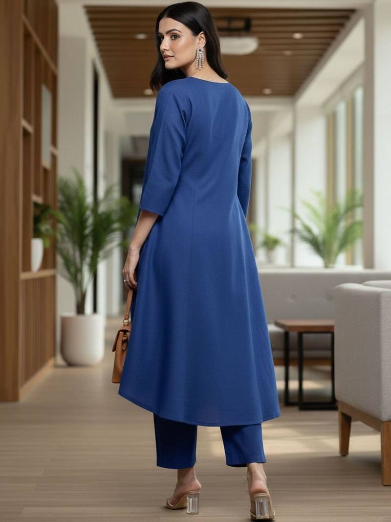 Women Regular Kurta with Trousers