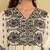 Ethnic Motifs Embroidered Pure Cotton Anarkali Kurta & Trousers With Dupatta