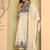 Ethnic Motifs Embroidered Pure Cotton Anarkali Kurta & Trousers With Dupatta