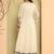 Ethnic Motifs Embroidered Pure Cotton Anarkali Kurta & Trousers With Dupatta